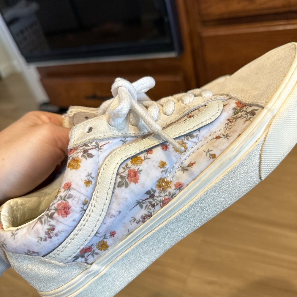 Vans Floral Canvas Sneakers